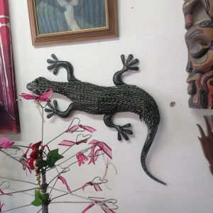 Wall hanging gecko