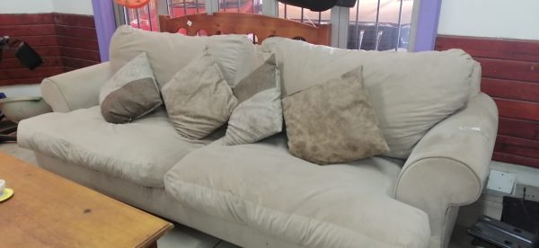 Beige couch