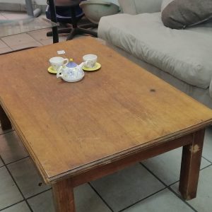 Solid wooden coffee table
