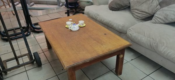 Solid wooden coffee table