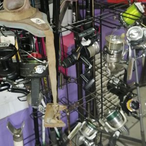 Fishing reels and rods